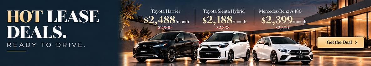 Hot Lease Deals - Ready to drive
