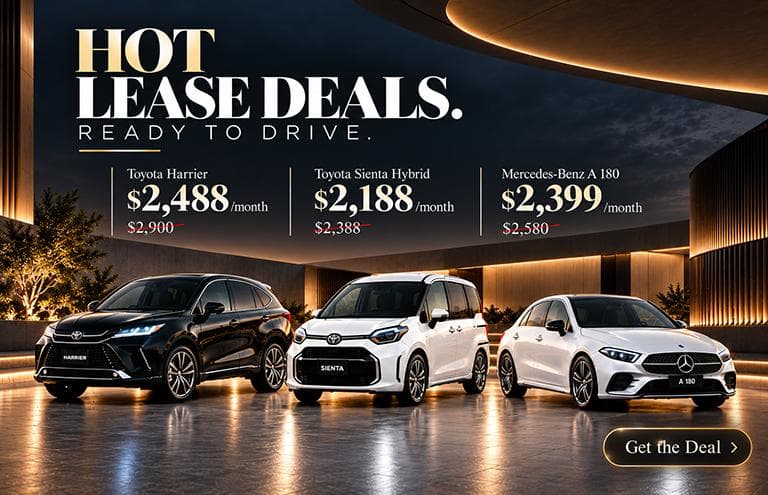 Hot Lease Deals - Ready to drive
